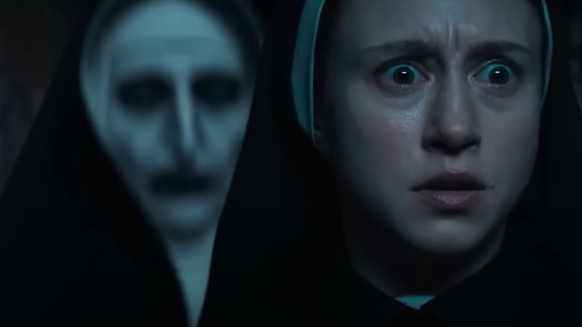 the nun 2 movie scene